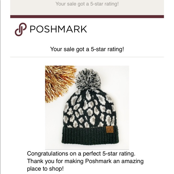 KNIT LEOPARD POM POM BEANIE - Picture 2 of 8